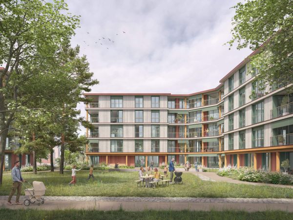 zwei Wohnhäuser, Kanton Zürich, 1. Preis
